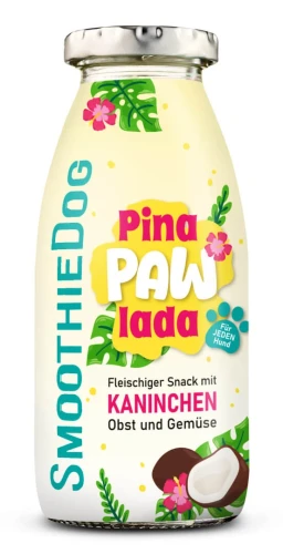 SmoothieDog Pina Paw Lada - królik z warzywami i owocami 250ml