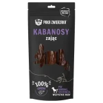 Paka Zwierzaka Kabanosy zając 3 sztuki (80g) 99,8% mięsa