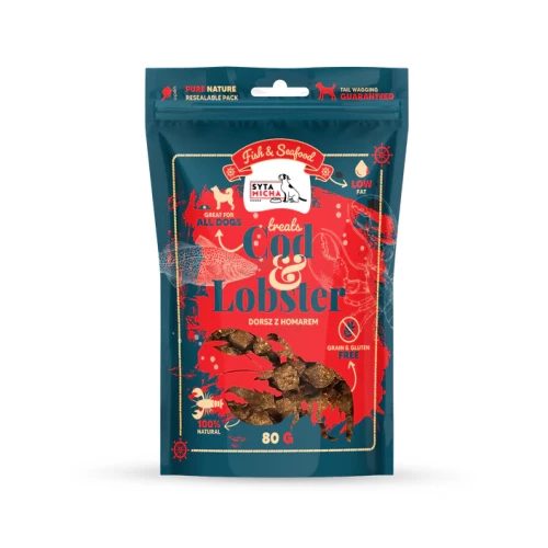 Fish & SeaFood dorsz z homarem 80g Syta Micha