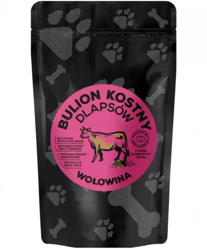 Bulion kostny z Wołowiny 230 ml - naturalne źródło kolagenu