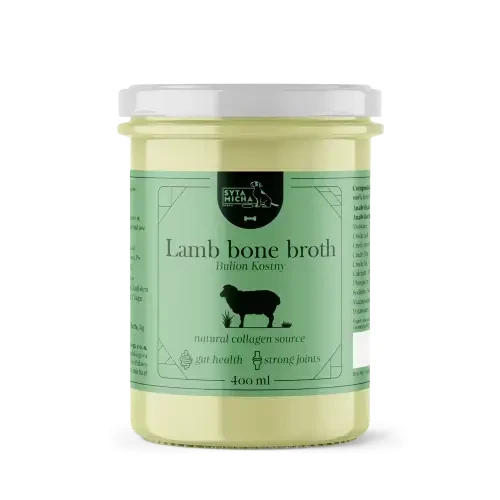 Syta Micha Bulion z kości jagnięcych 400ml - źródło kolagenu