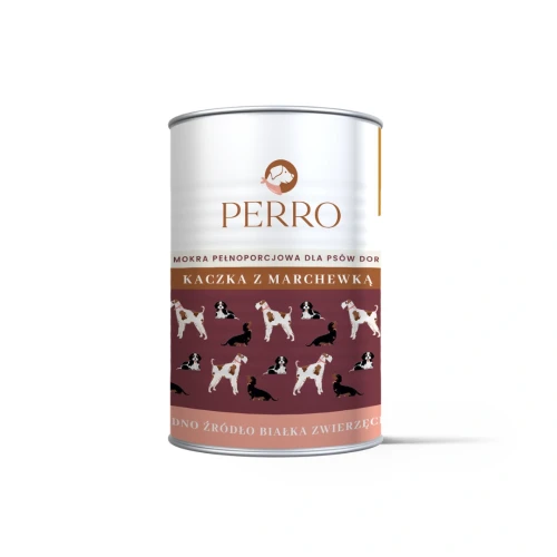 PERRO Kaczka z marchewką 400g