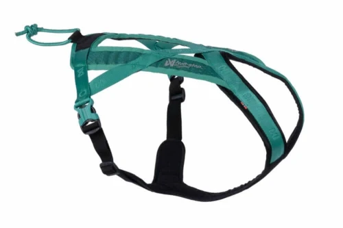 Szelki / Uprząż do biegania Rush Harness Non-stop Dogwear Teal morski