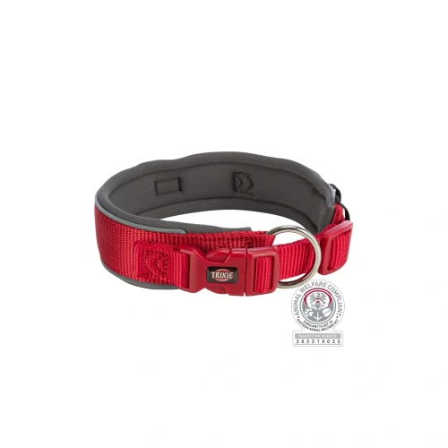 premium-obroza-dla-psa-czerwona-grafitowa-xss-2735-cm-25-mm-tasma-parciana-szeroka (3).webp