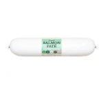 JR PET Kiełbasa treningowa Łosoś 800g 100% mięso mięśniowe